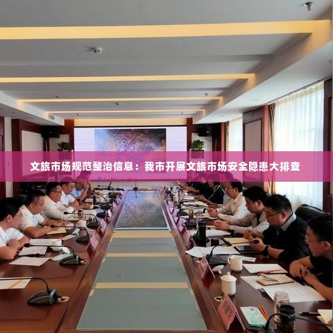 文旅市场规范整治信息：我市开展文旅市场安全隐患大排查 