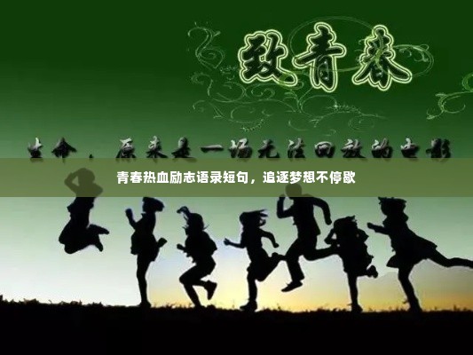 青春热血励志语录短句,追逐梦想不停歇
