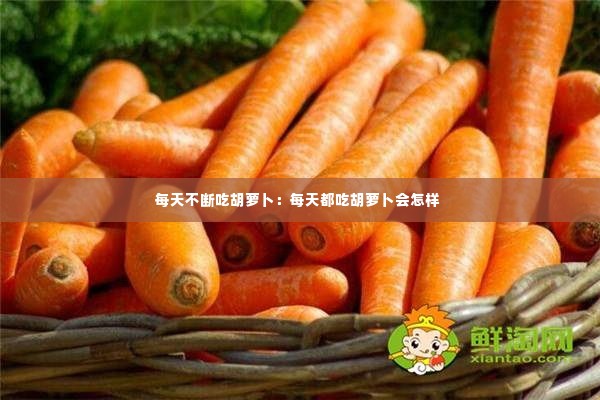 每天不断吃胡萝卜:每天都吃胡萝卜会怎样