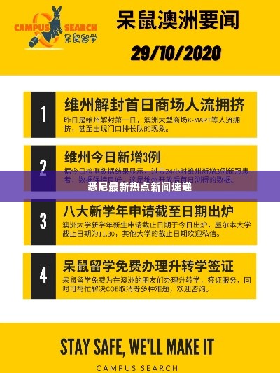 悉尼最新热点新闻速递