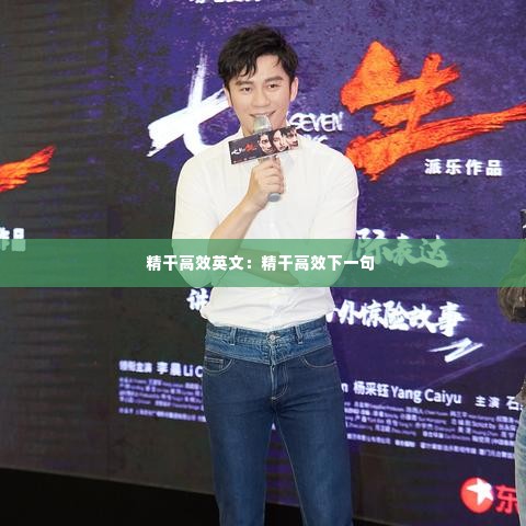 精干高效英文:精干高效下一句