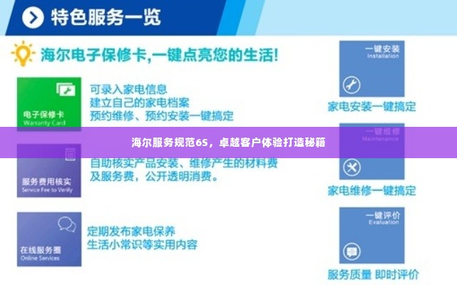 海尔服务规范6S，卓越客户体验打造秘籍