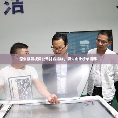 深圳机器视觉公司排名揭晓,领先企业榜单揭秘!