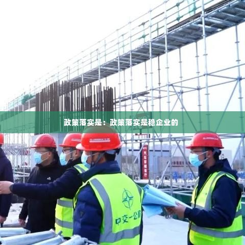 政策落实是:政策落实是稳企业的