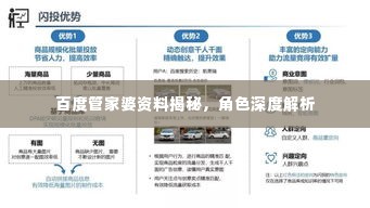 百度管家婆资料揭秘,角色深度解析