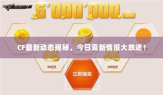 CF最新动态揭秘,今日更新情报大放送!