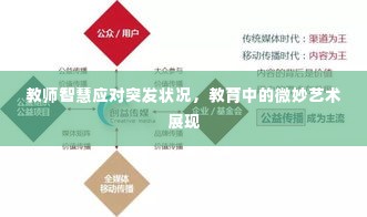 教师智慧应对突发状况,教育中的微妙艺术展现