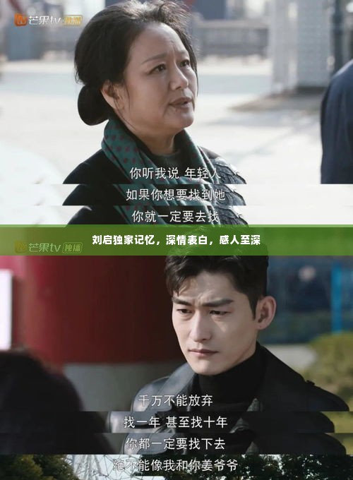 刘启独家记忆,深情表白,感人至深