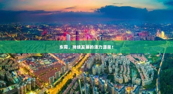 东莞，持续发展的活力源泉！
