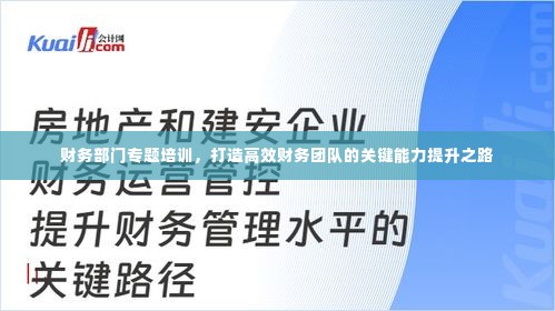 财务部门专题培训,打造高效财务团队的关键能力提升之路