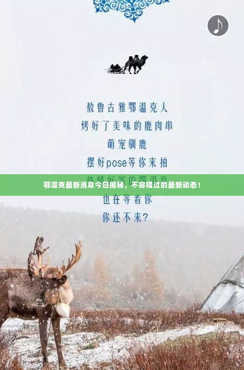 鄂温克最新消息今日揭秘,不容错过的最新动态!