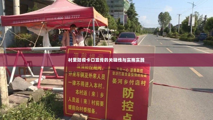 村里防疫卡口宣传的关键性与实施实践