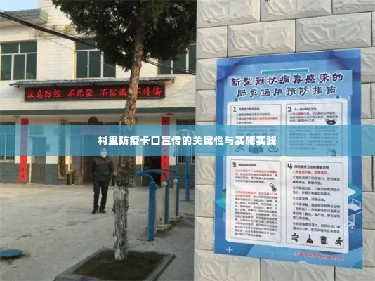 村里防疫卡口宣传的关键性与实施实践