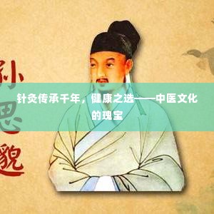 针灸传承千年,健康之选——中医文化的瑰宝