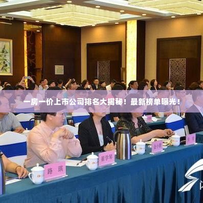 一房一价上市公司排名大揭秘!最新榜单曝光!