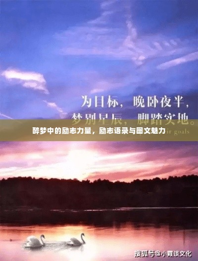 醉梦中的励志力量,励志语录与图文魅力