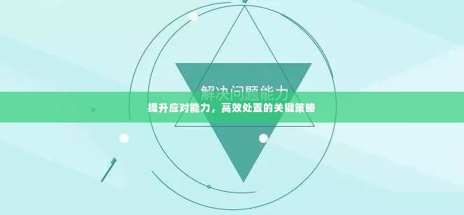 提升应对能力,高效处置的关键策略