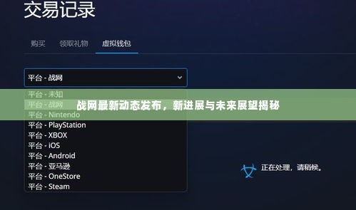 战网最新动态发布,新进展与未来展望揭秘