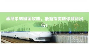 悉尼中转回国攻略,最新指南助你顺利出行!