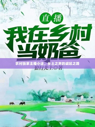 农村独家主播小说，乡土之声的崛起之路