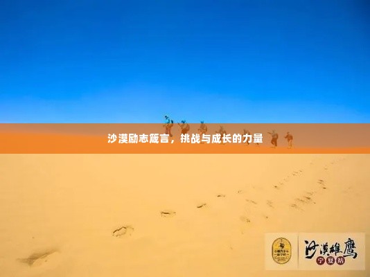 沙漠励志箴言，挑战与成长的力量