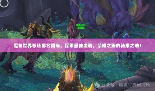 魔兽世界鞍毯排名揭晓，探索最佳坐骑，荣耀之路的骑乘之选！