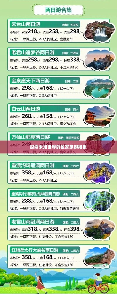 探索未知世界的独家旅游播报