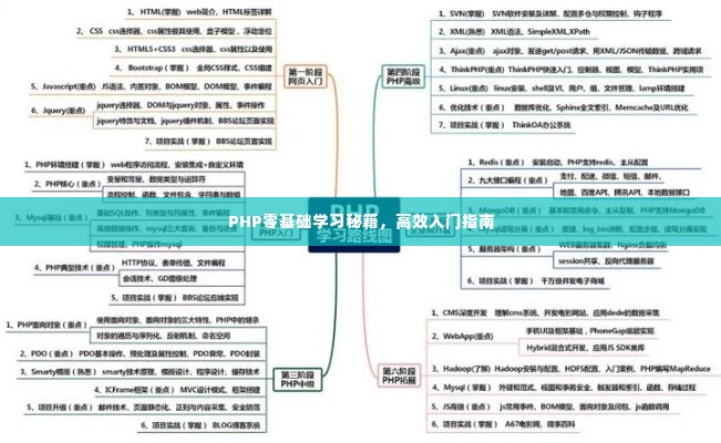 PHP零基础学习秘籍,高效入门指南