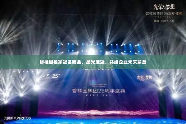 碧桂园独家冠名晚会,星光璀璨,共绘企业未来篇章