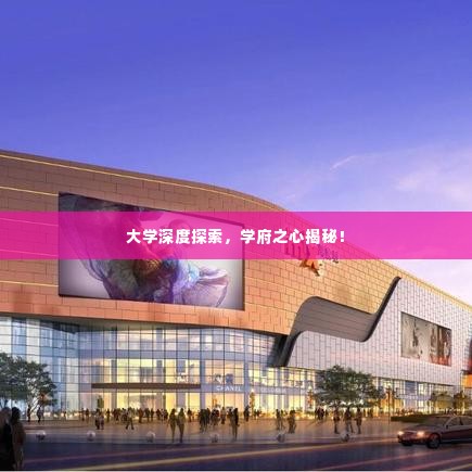 大学深度探索,学府之心揭秘!