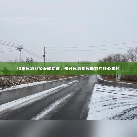 值班应急业务专题培训,提升应急响应能力的核心路径