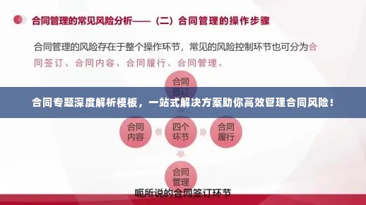 合同专题深度解析模板，一站式解决方案助你高效管理合同风险！