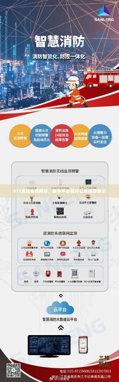 911消防专题网站,数字平台提升公众消防意识