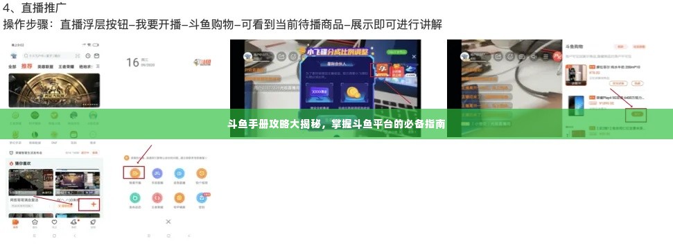 斗鱼手册攻略大揭秘,掌握斗鱼平台的必备指南