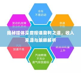 揭秘媒体深度报道盈利之道,收入来源与策略解析