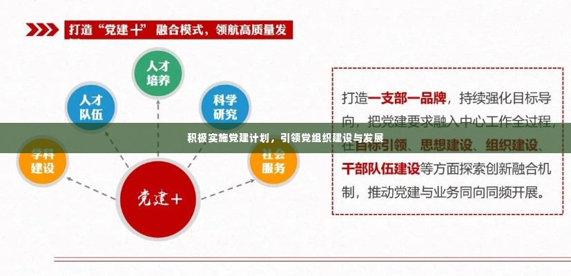 积极实施党建计划,引领党组织建设与发展