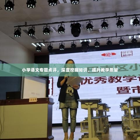小学语文专题点评,深度挖掘知识,提升教学质量