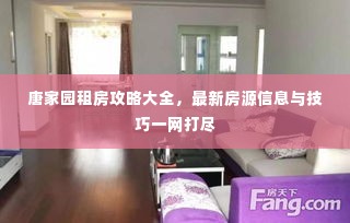 唐家园租房攻略大全,最新房源信息与技巧一网打尽