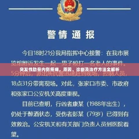 突发性肋骨内侧疼痛,原因、诊断及治疗方法全解析