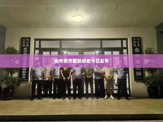 金州警方最新动态今日发布