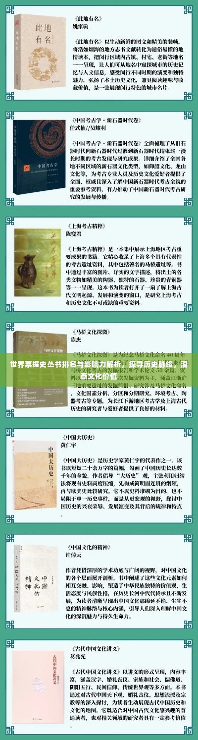 世界票据史丛书排名与影响力解析,探寻历史脉络,洞悉文化价值