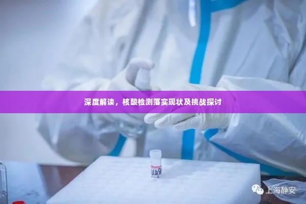 深度解读,核酸检测落实现状及挑战探讨