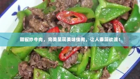 甜椒炒牛肉，完美呈现美味佳肴，让人垂涎欲滴！