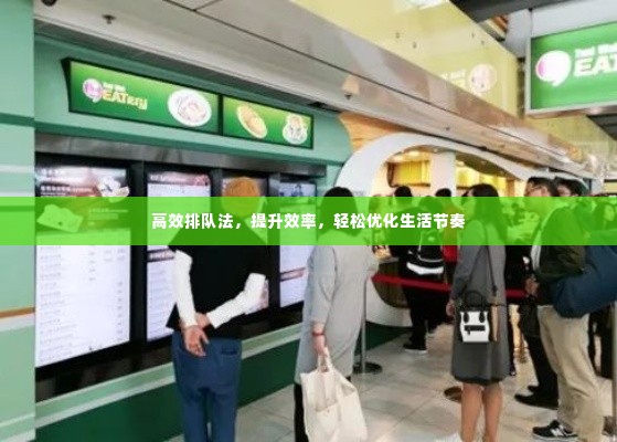 高效排队法,提升效率,轻松优化生活节奏