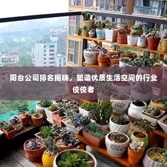 阳台公司排名揭晓,塑造优质生活空间的行业佼佼者