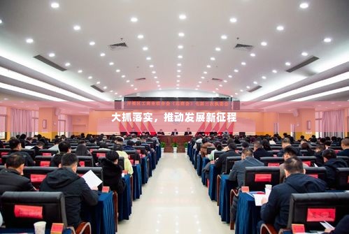 大抓落实，推动发展新征程