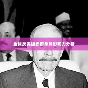 全球反美组织榜单及影响力分析