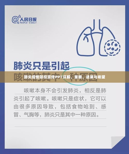 肺炎疫情防控宣传PPT详解，策略、进展与希望