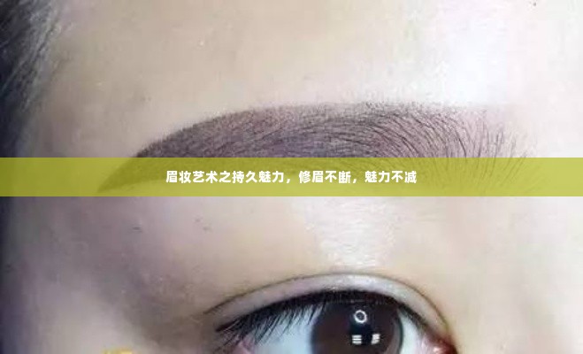 眉妆艺术之持久魅力,修眉不断,魅力不减