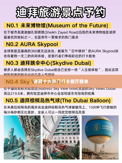 迪拜十大热门打卡餐厅榜单